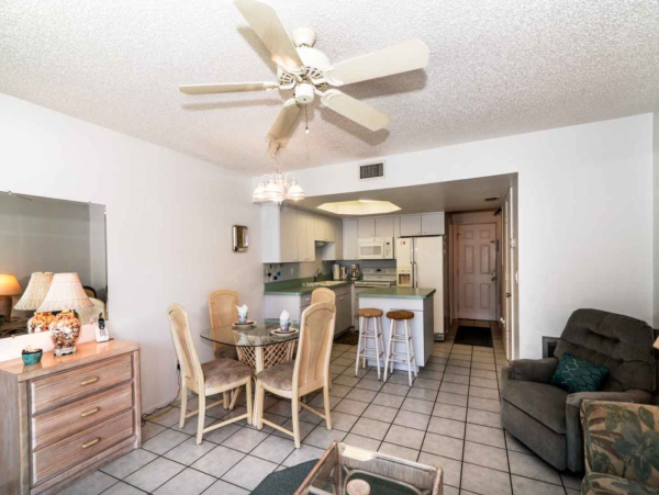 Value Two Bedroom Rental Only One Block to the Beach